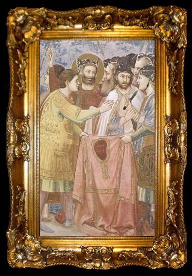 framed  GIOTTO di Bondone Crucifixion (mk08), ta009-2